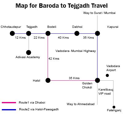 Reaching Tejgadh